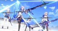 Bronya applying a buff to allies with her ultimate (Image via Honkai Star Rail)